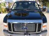 2008 Black Ford F350 Super Duty Lariat Crew Cab 4x4 #795837