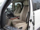 2010 Land Rover Range Rover Sport Supercharged Almond-Nutmeg Alcantara/Ivory Stitching Interior