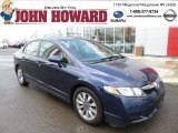 2009 Royal Blue Pearl Honda Civic EX Sedan #79950286