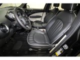 2013 Mini Cooper S Countryman Carbon Black Lounge Leather Interior