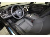2013 BMW 7 Series 740Li Sedan Black Interior