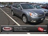 2010 Steel Silver Metallic Subaru Outback 2.5i Premium Wagon #80041550