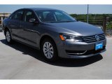 2013 Platinum Gray Metallic Volkswagen Passat 2.5L S #80041823