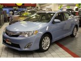 2013 Clearwater Blue Metallic Toyota Camry Hybrid XLE #80041817