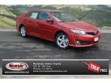 2013 Barcelona Red Metallic Toyota Camry SE #80041518