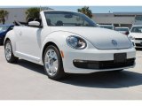 2013 Candy White Volkswagen Beetle 2.5L Convertible #80041801