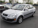 2008 Silver Metallic Kia Rio LX Sedan #7967894