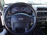 2006 Jeep Wrangler Sport 4x4 Golden Eagle Steering Wheel