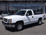 2003 Summit White Chevrolet Silverado 1500 LS Regular Cab 4x4 #80076127