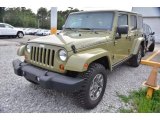 2013 Commando Green Jeep Wrangler Unlimited Rubicon 4x4 #80076021