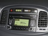 2009 Hyundai Accent GS 3 Door Audio System