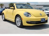 2013 Yellow Rush Volkswagen Beetle TDI Convertible #80076306