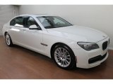 Alpine White BMW 7 Series in 2011