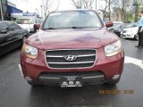 2009 Dark Cherry Hyundai Santa Fe Limited 4WD #80076286