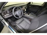 2013 BMW 7 Series 740i Sedan Black Interior