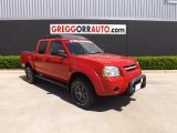 2004 Aztec Red Nissan Frontier XE V6 Crew Cab #80076177