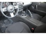 2012 Mazda MX-5 Miata Sport Roadster Black Interior