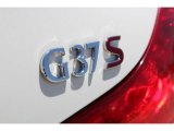 2011 Infiniti G 37 S Sport Coupe Marks and Logos