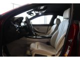 2014 BMW 6 Series 650i Gran Coupe Ivory White Interior