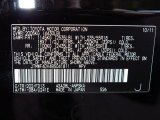 2011 RAV4 Color Code for Black - Color Code: 202