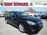 2013 Obsidian Black Pearl Subaru Impreza 2.0i Premium 4 Door #80117683