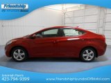 2013 Red Allure Hyundai Elantra GLS #80117260