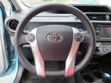 2013 Toyota Prius c Hybrid Three Steering Wheel