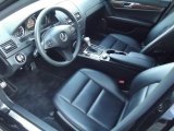 2010 Mercedes-Benz C 300 Sport 4Matic Black Interior