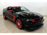 2012 Ford Mustang Black/Race Red
