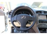 2010 Lexus IS 250 AWD Steering Wheel
