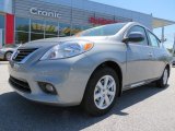 2013 Magnetic Gray Nissan Versa 1.6 SL Sedan #80117519