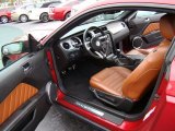 2010 Ford Mustang GT Premium Coupe Saddle Interior