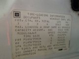 1994 Oldsmobile Cutlass Ciera S Info Tag