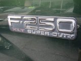 2000 Ford F250 Super Duty XLT Extended Cab Marks and Logos