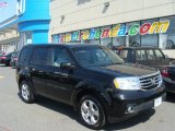 2012 Crystal Black Pearl Honda Pilot EX 4WD #80174816