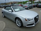 2013 Audi A5 2.0T quattro Cabriolet Front 3/4 View