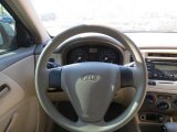 2006 Kia Rio Sedan Steering Wheel