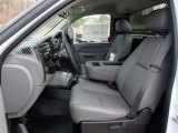 2013 Chevrolet Silverado 3500HD WT Regular Cab Dump Truck Dark Titanium Interior