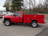 2013 Victory Red Chevrolet Silverado 3500HD WT Regular Cab Chassis #80174774