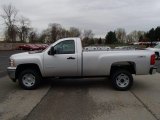 2013 Silver Ice Metallic Chevrolet Silverado 2500HD Work Truck Regular Cab 4x4 #80174772