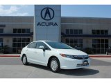 2012 Taffeta White Honda Civic HF Sedan #80174168