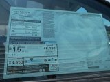 2013 Toyota Sequoia SR5 Window Sticker