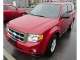 Sangria Red Metallic Ford Escape in 2011