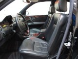 1998 Mercedes-Benz E 430 Sedan Black Interior