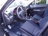 2013 Subaru Impreza WRX 4 Door WRX Carbon Black Interior