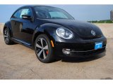 2013 Deep Black Pearl Metallic Volkswagen Beetle Turbo #80225750