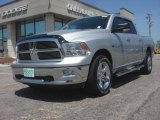 2010 Bright Silver Metallic Dodge Ram 1500 Big Horn Crew Cab 4x4 #80225084