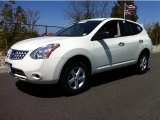2010 Phantom White Nissan Rogue S AWD 360 Value Package #80225678