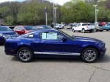 2014 Deep Impact Blue Ford Mustang V6 Premium Coupe #80225219