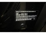 2012 7 Series Color Code for Jet Black - Color Code: 668